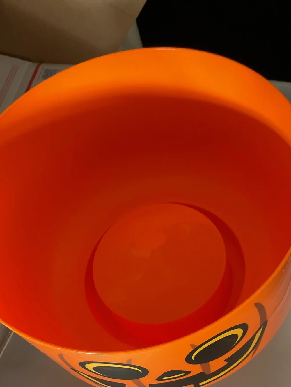 Lego Orange Pumpkin Jack-O'-Lantern storage  Head
